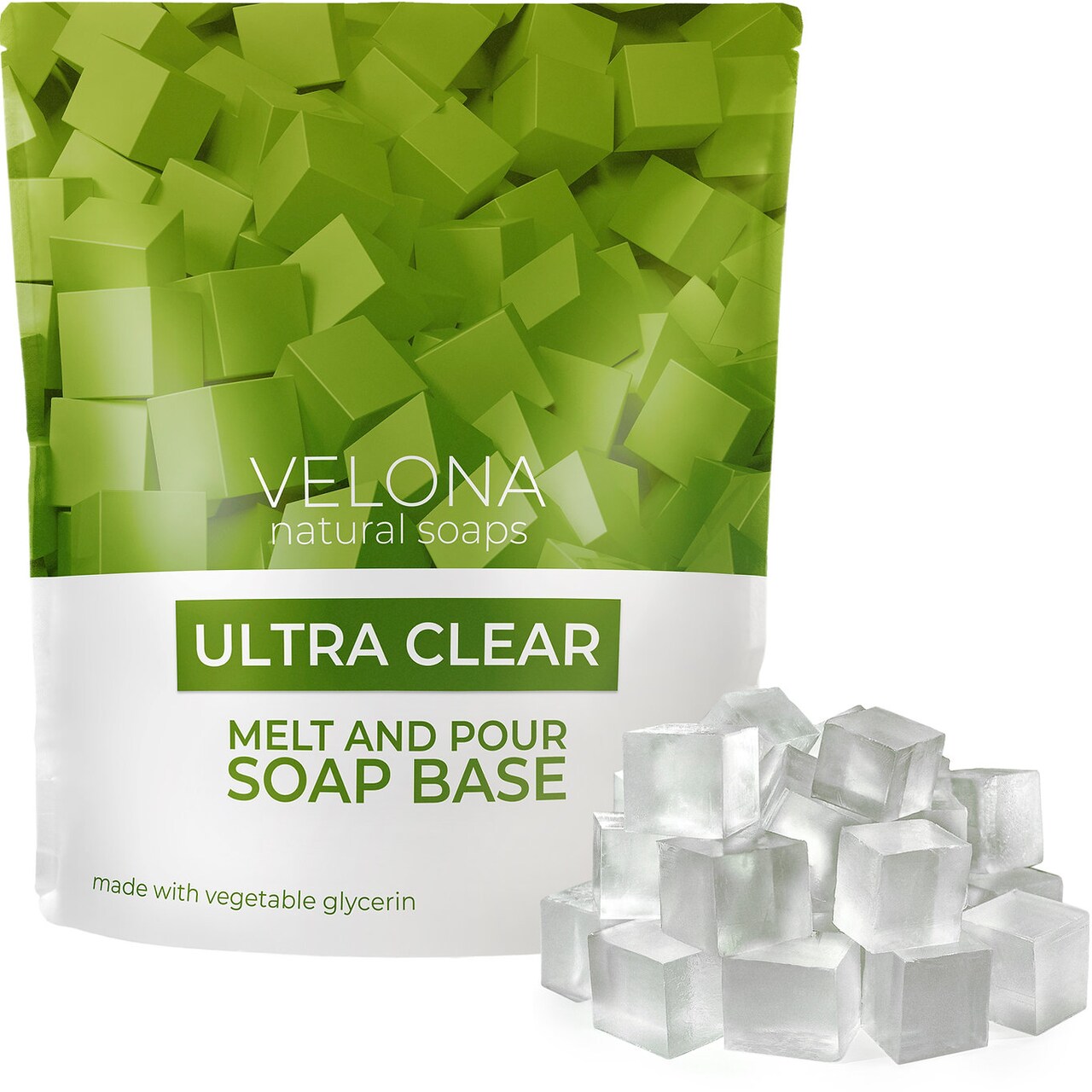 Glycerin Melt and Pour Soap Base - Soap Base for Soap Making Melt and Pour  Organic Clear Glycerin Soap Base - Soap Making Supplies - 2 lb Soap Melt  and Pour Base